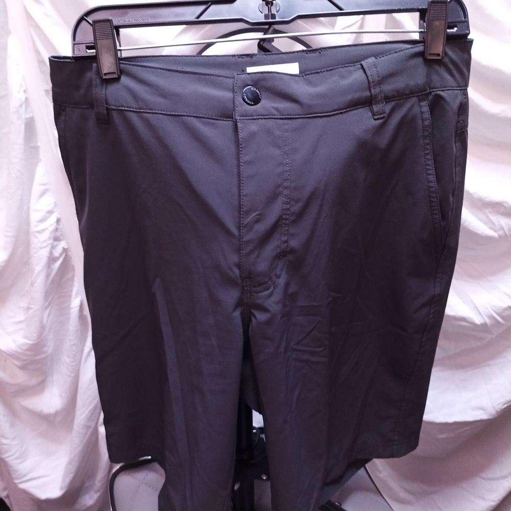 Columbia Men's Charcoal Flat Front Shorts
